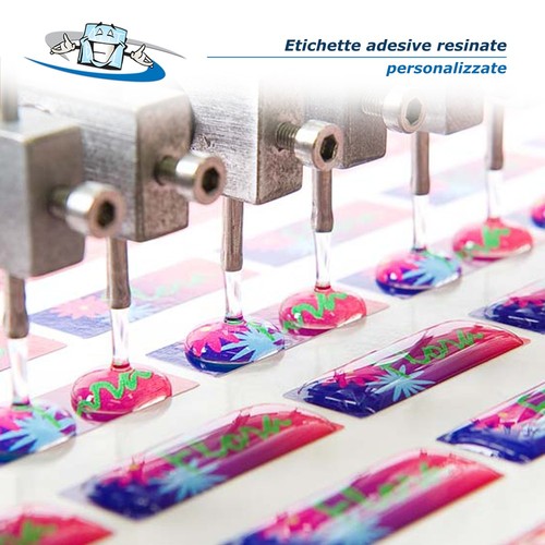 Set etichette resinate - 25,