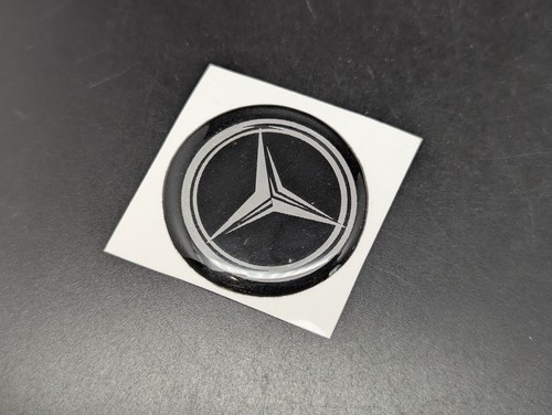 Mercedes 35mm logo adesivo - 35mm,