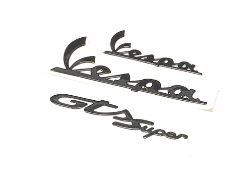 Kit targhette nero resinate - kit,