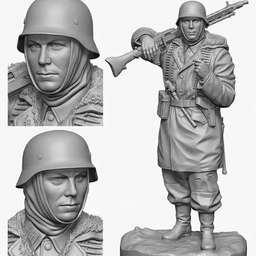 Ww2 soldatini - 1/16,