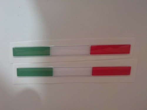 Bandierine italia resinate - 2,